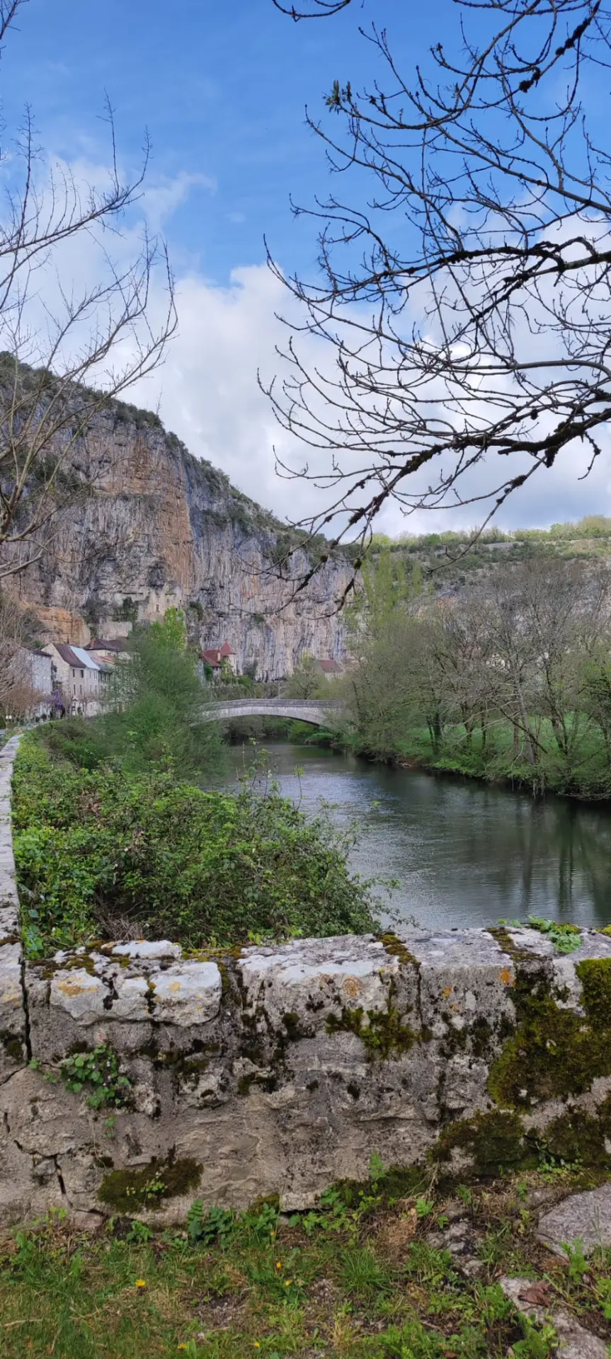 Cabrerets, le village