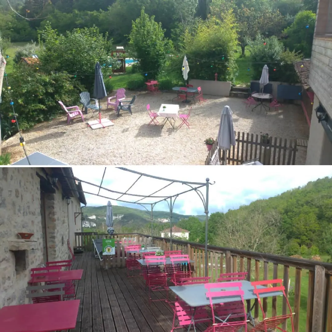 Maison d'hôtes à vendre dans le Lot - Saint-Cirq Lapopie